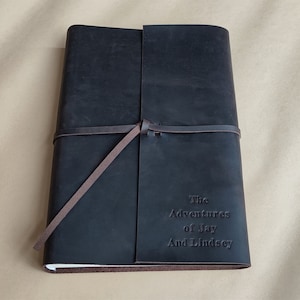 Leather 4x6 Photo Album With Sleeves