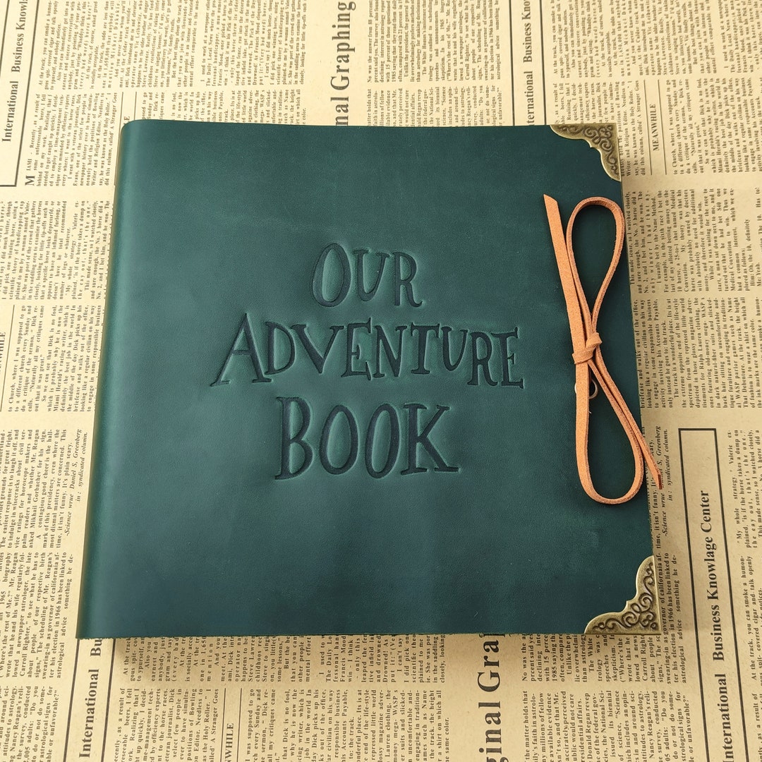 Pixar Movie Up Our Adventure Book DIY Scrapbook My Travel Memories Photo  Album