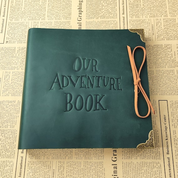 Our Adventure Book Photo Album Scrapbook, Anniversary Gift for Couple,  Fantastic Gifts for Her and Him, Personalized Gifts 