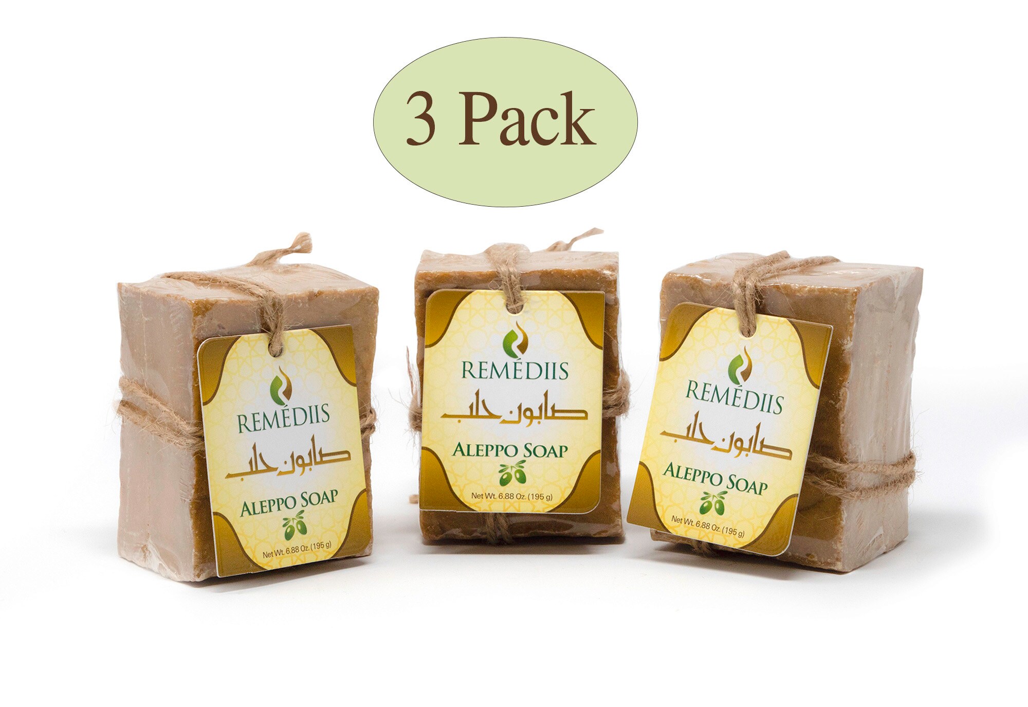 Remédiis Aleppo Soap 3 Pack