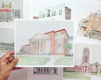 Ole Miss Law School Oxford MS Print