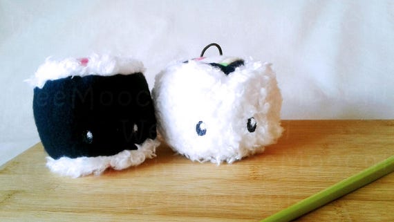 sushi roll plush