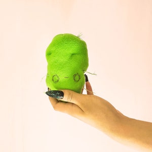 Green Zombie Potato Plush