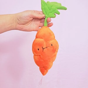 Carrot Plush- Novelty Spring Garden Plush