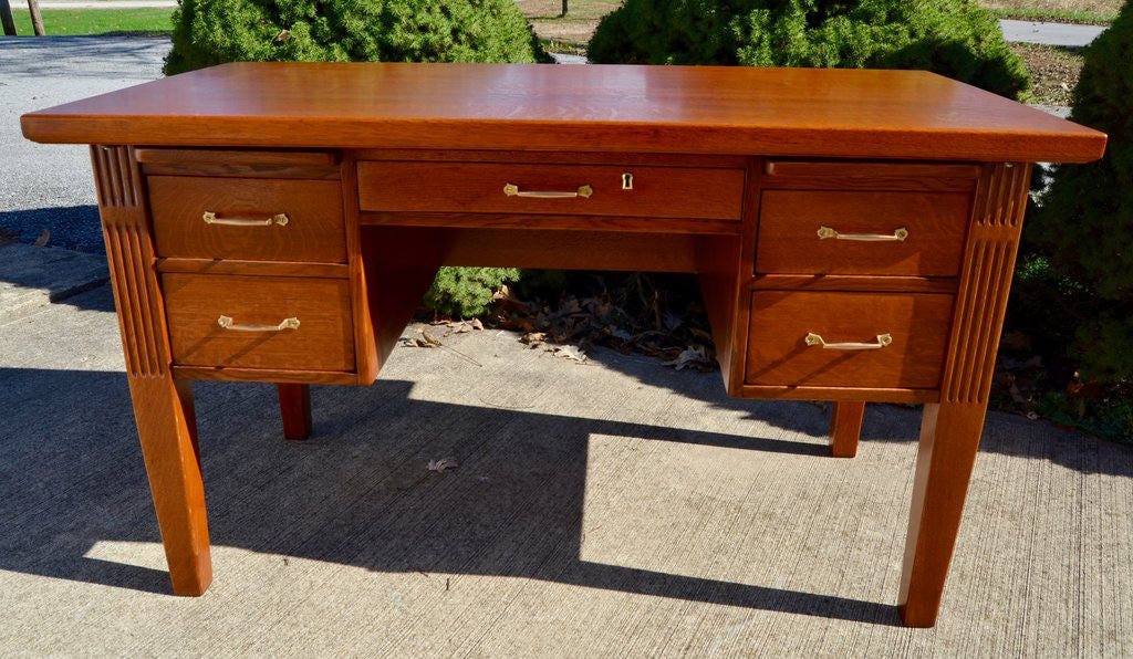 Antique School Teacher's Desk Etsy
