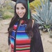 Serape graduation sash, Sarape stole, Mexican graduation scarf, serape scarf, Mexican stole, sarape scarf, embroidered graduation sash