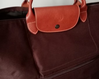 Longchamp for Kuoni Le Pliage fourre-tout XL sac de travail ou de voyage pliant, type de sac pliable EXT *Édition limitée*