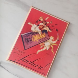 Chocolat Suchard Milka Schokoladen Werbung Chocolate au lait Schweizer Schokolade