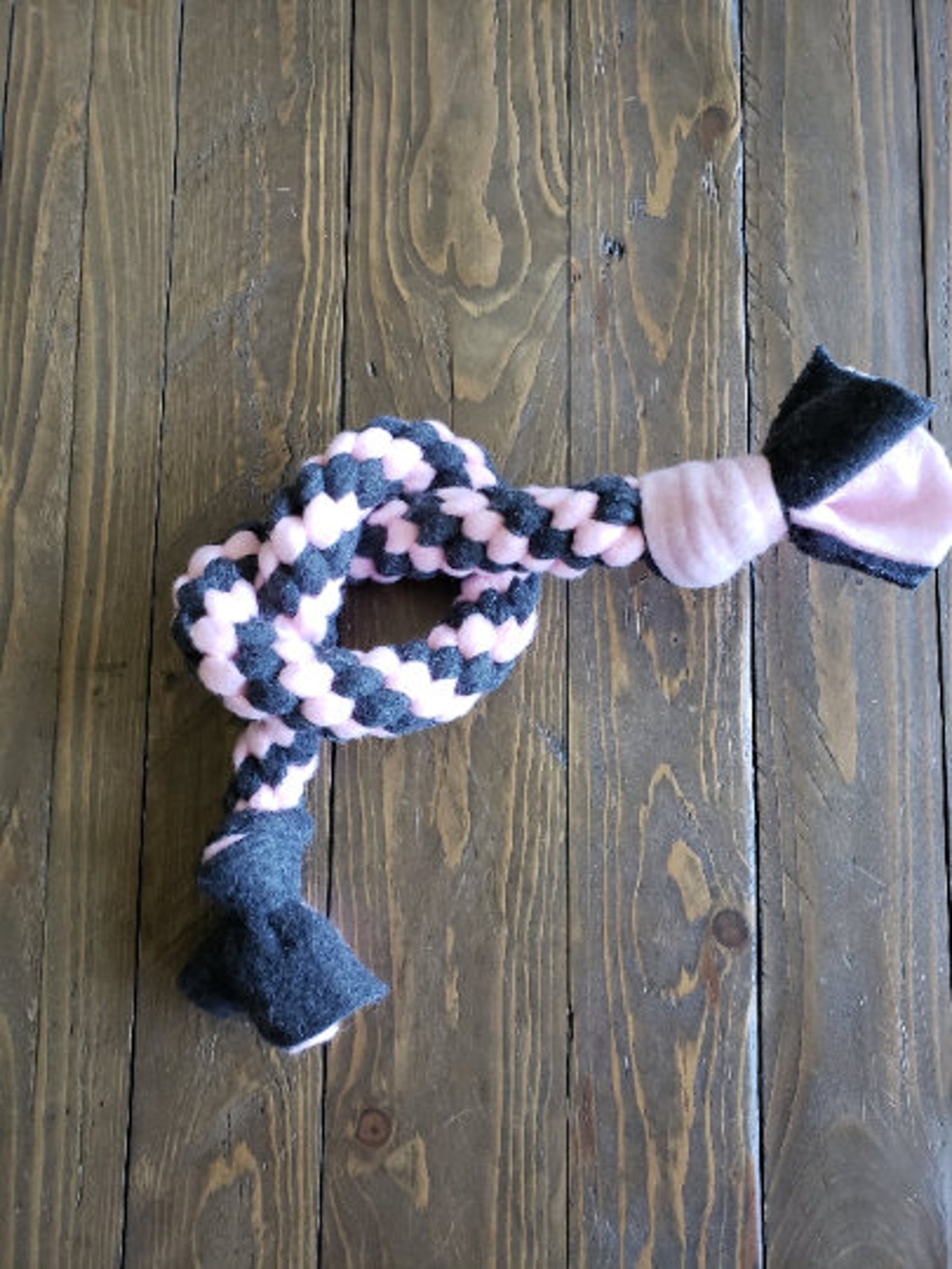 Medium Braided Dog Toy Dog Toys Fleece Tug & Toss Dog Toy - Etsy