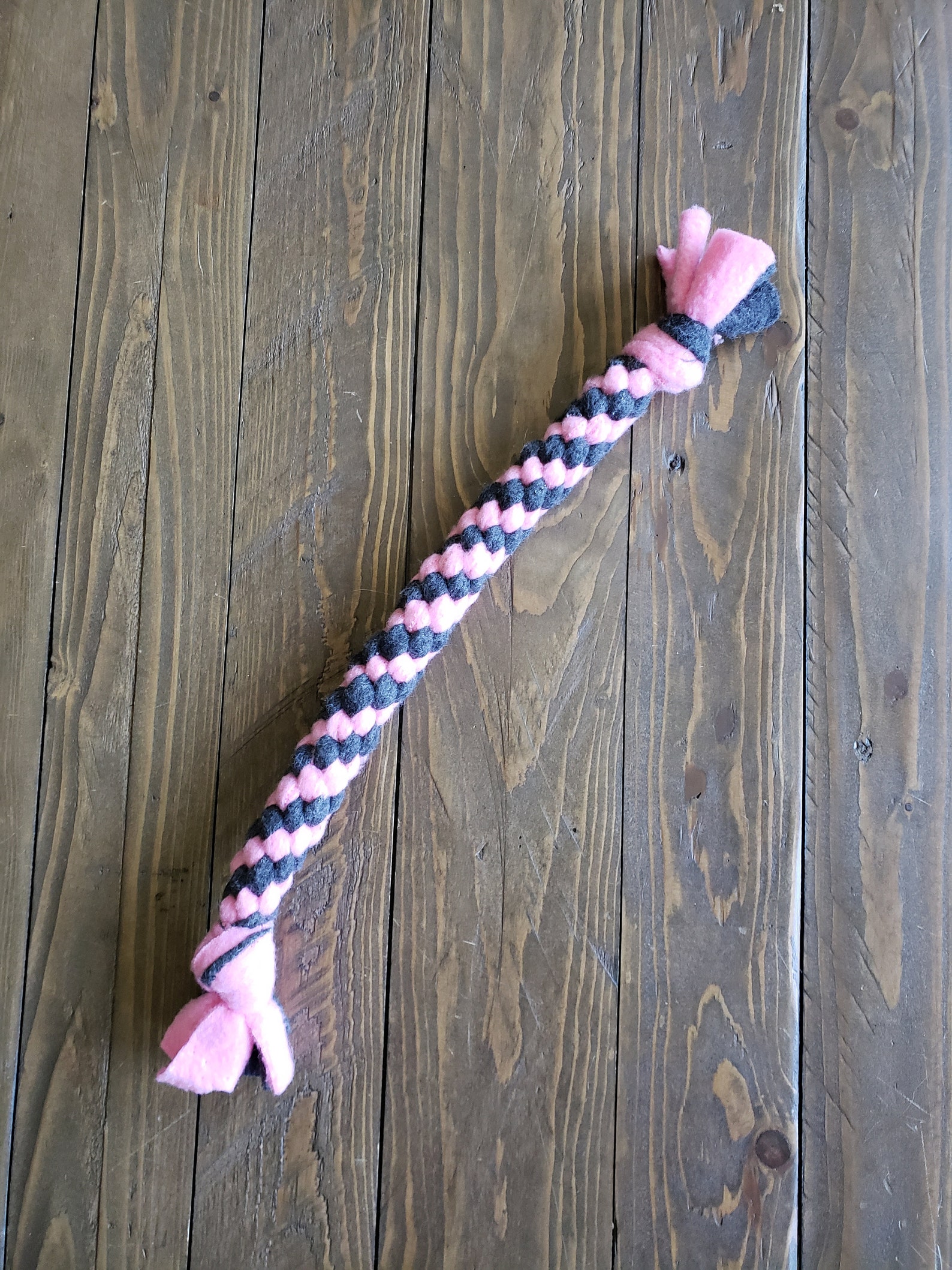 Small Braided Dog Toy Dog Toys Fleece Tug & Toss Dog Toy - Etsy