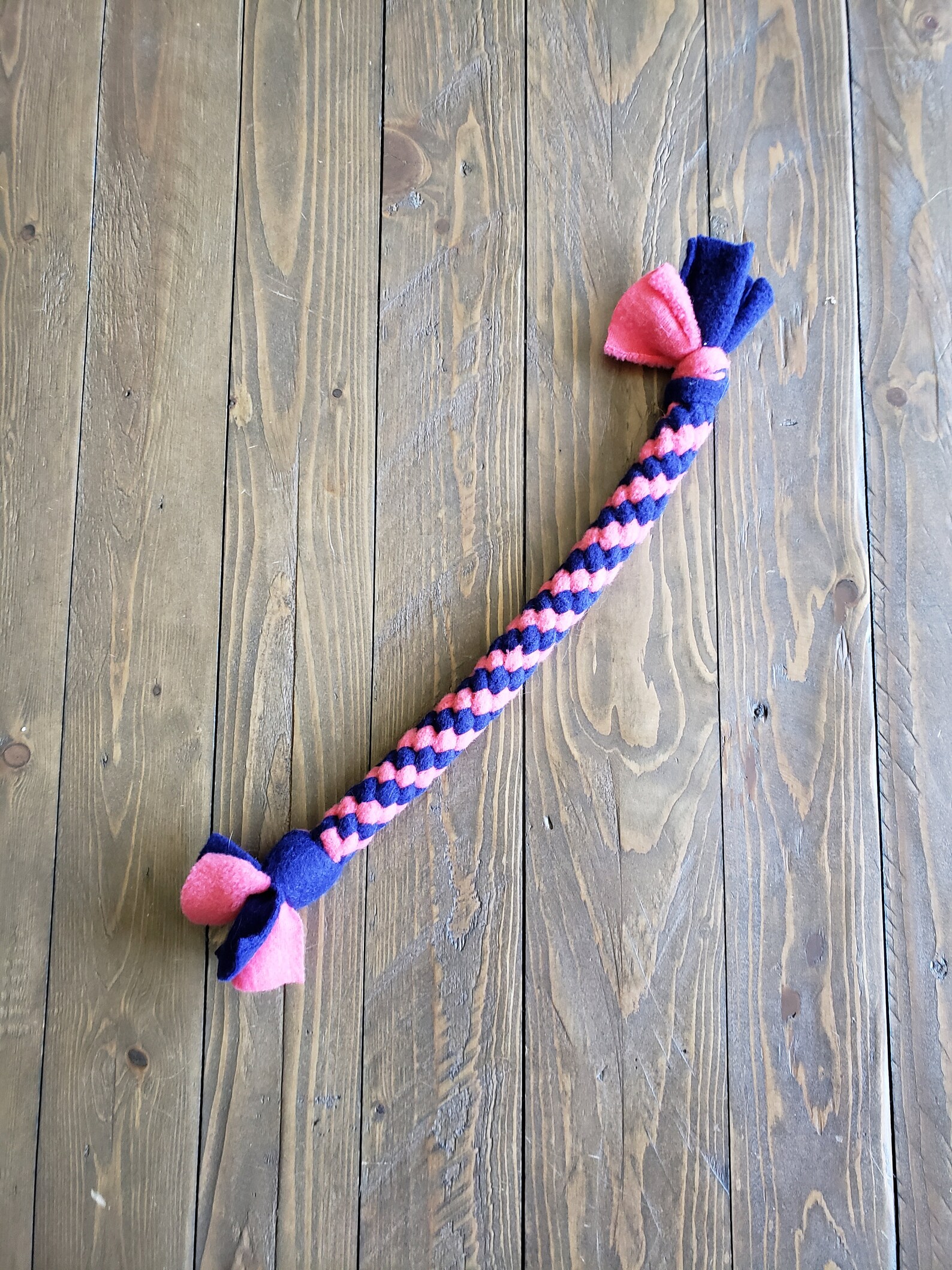 Small Braided Dog Toy Dog Toys Fleece Tug & Toss Dog Toy Etsy