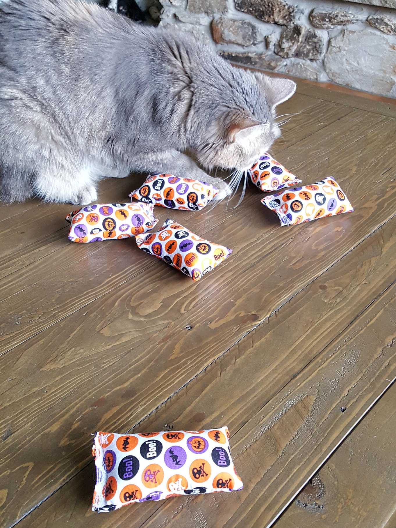 Halloween Catnip Toy Catnip Pillow Cat Toy Cat Gift Etsy