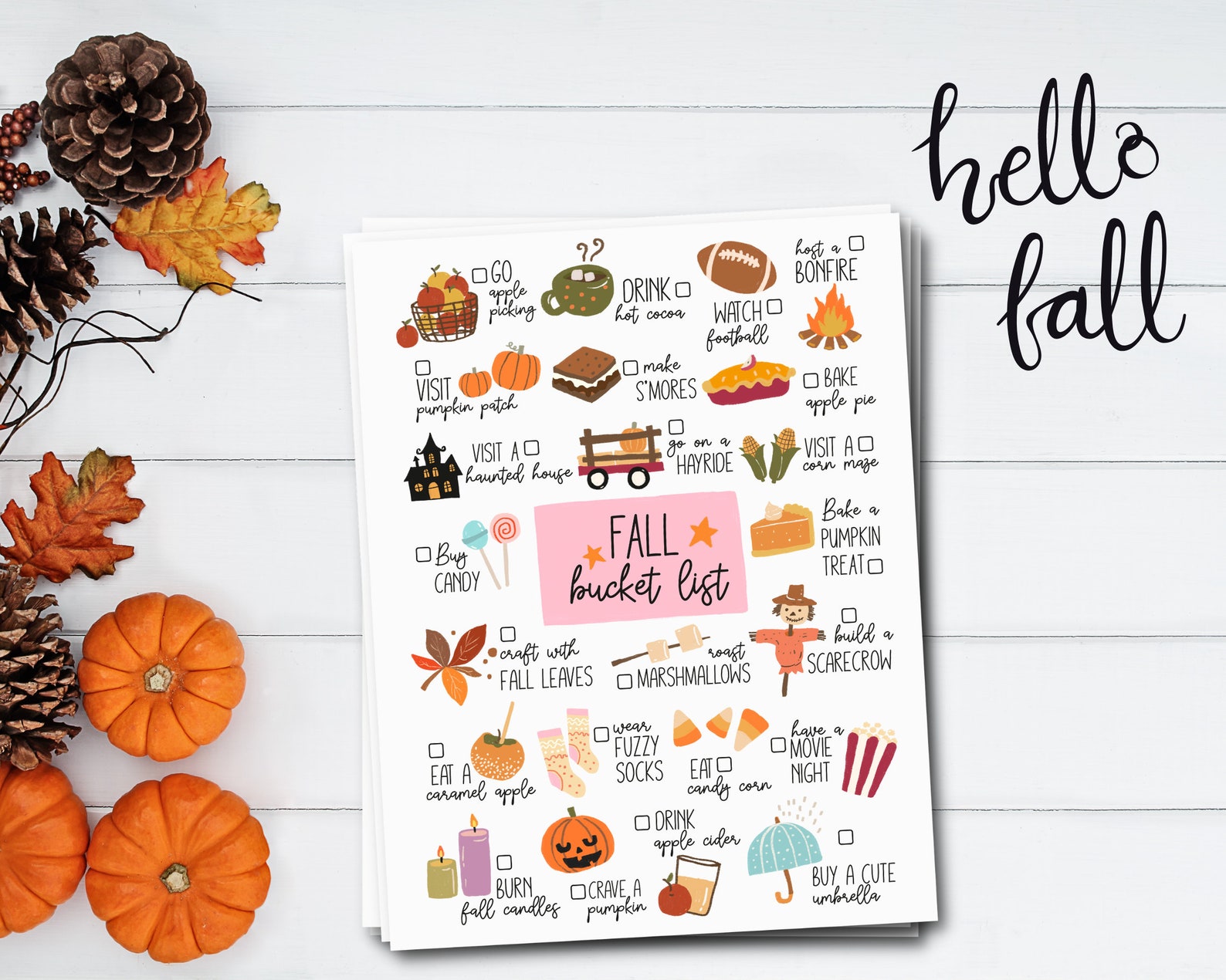 Fall Activity List Fall Printablele Fun Fall Activities Check List fall-activity-list-fall-printablele-fun-fall-activities-check-list