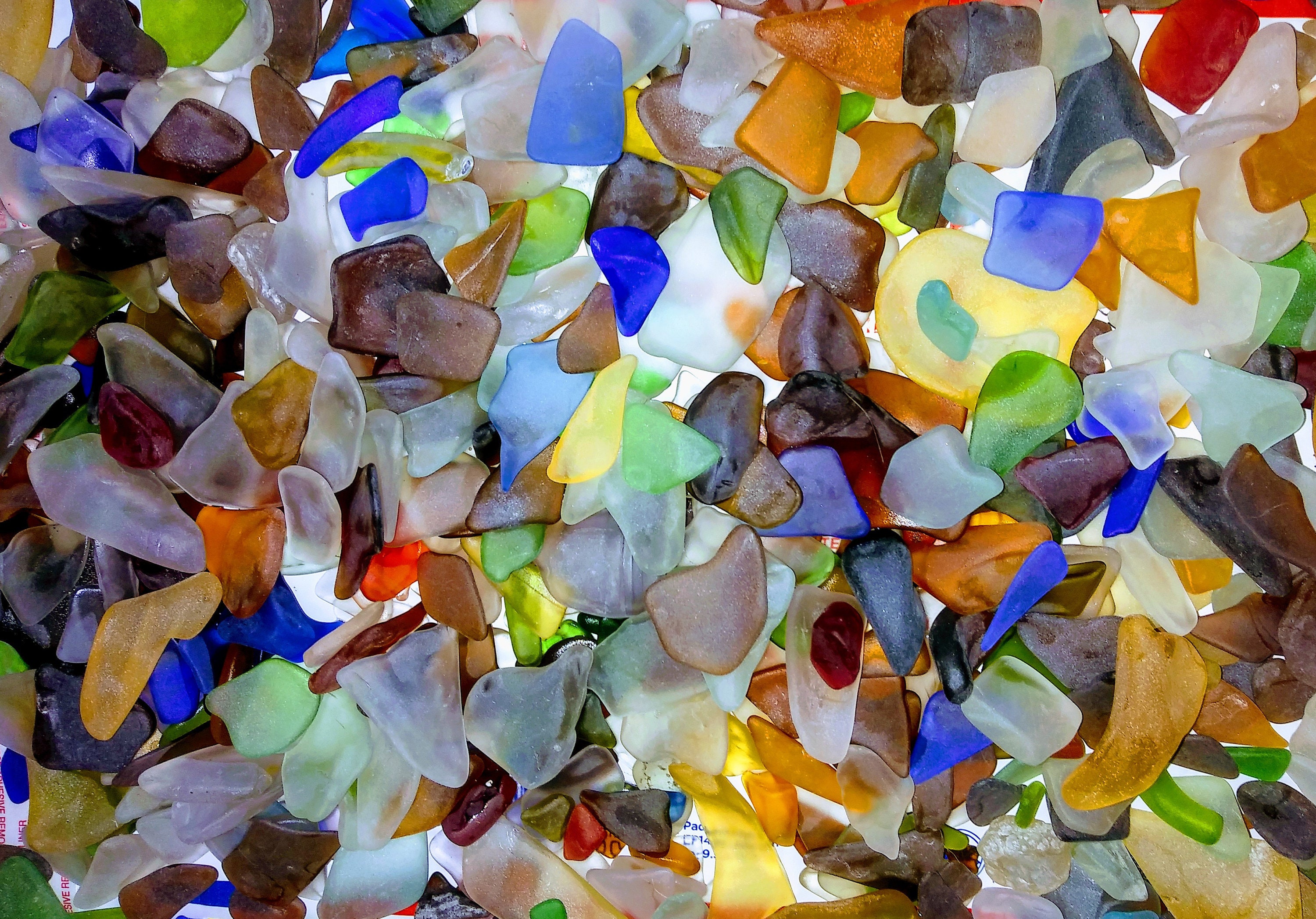 Genuine Beach Glass 1 Full Pound 16 ounces Authentic Beach Etsy
