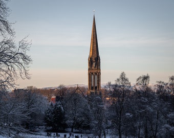 Shawlands Unique Gift | Glasgow Greeting Card | Queen's Park Christmas Card | Thank You | Birthday | FindingScotland | Glasgow Gifts