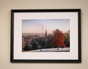 Queen's Park Glasgow Winter Photo Prints | Shawlands A4 & A3 Photographic Prints | Finding Scotland Fine Art Prints