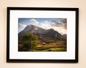 Glen Coe A4 and 8x8 Photo Prints | Buchaille Etive Mor Glencoe Photographic Print | Scottish Highlands Photography