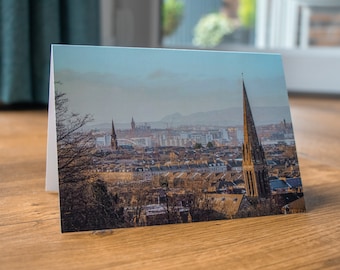 Queen's Park, Glasgow Greeting Card | Birthday Card | Thank You Card | Scotland Card | Southside Glasgow | Shawlands Blank Card