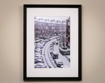 Hyndland Glasgow Photographic Print | A4 & A3 Available | Tenement A4/A3 Print | Glasgow Artwork | Novar Drive Glasgow