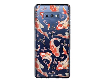 Süße Koi Fish Samsung S10 Hülle Samsung S21 FE Hülle Samsung s Case Samsung Note 10 Plus Floral Samsung Note 20 Ultra Case Samsung S22 Cover