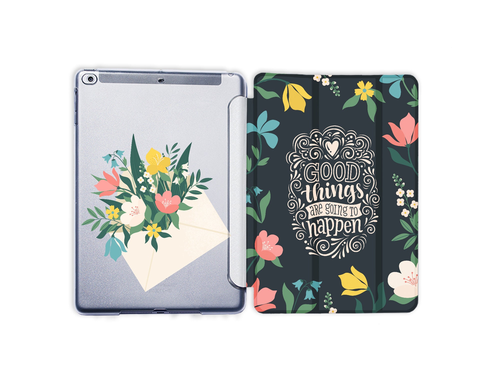 Floral Case for iPad Mini Case iPad 10.2 Case iPad Pro 9.7 Etsy