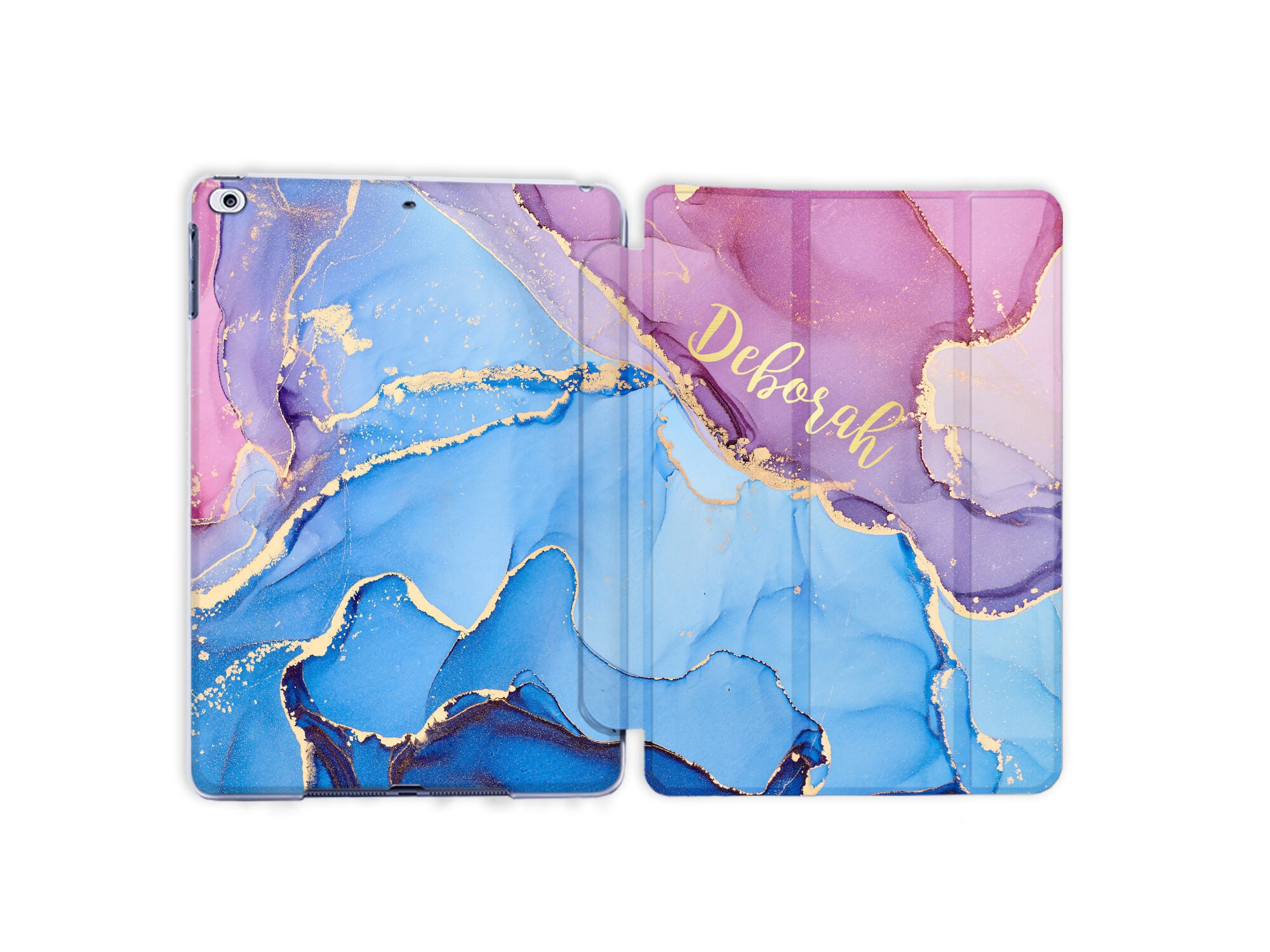 Marble Case iPad 12.9 Cover Personalized iPad 10.2 Smart Case Etsy