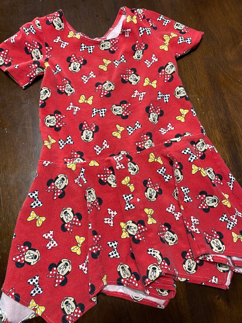 play dress for girls Minnie Mouse comfortable Minnie Mouse Dress 2 varieties modest