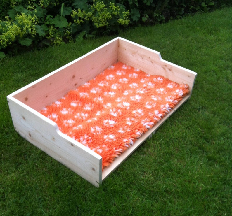 Extra large wooden dog bed/ whelping box. Etsy