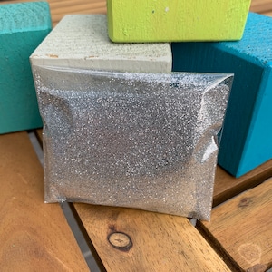 Glitzer 20gr, Silber