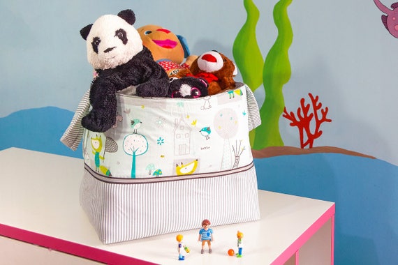 large fabric toy box