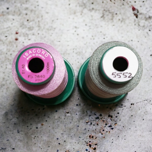 Blank Spool Stickers | Embroidery Thread | Spool Sticker | Easy-to-read