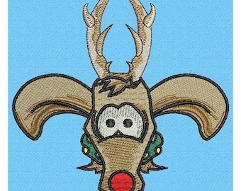 Reindeer Fleur de Lis