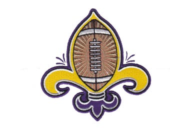 Football Fleur de Lis