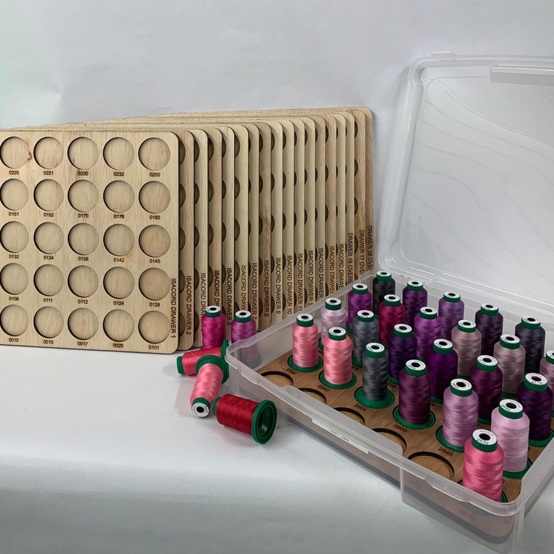 Wooden Sewing Spool Rack - Etsy