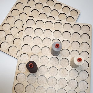 Aurifil thread drawer inserts for Ikea 5-drawer units image 1