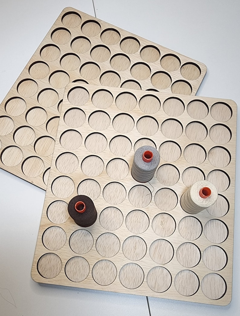 Aurifil thread drawer inserts for Ikea 5-drawer units image 1