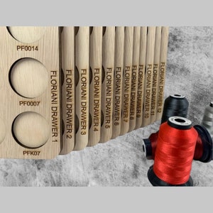 Floriani Embroidery Thread Storage Trays Thread Spool Organizers ...