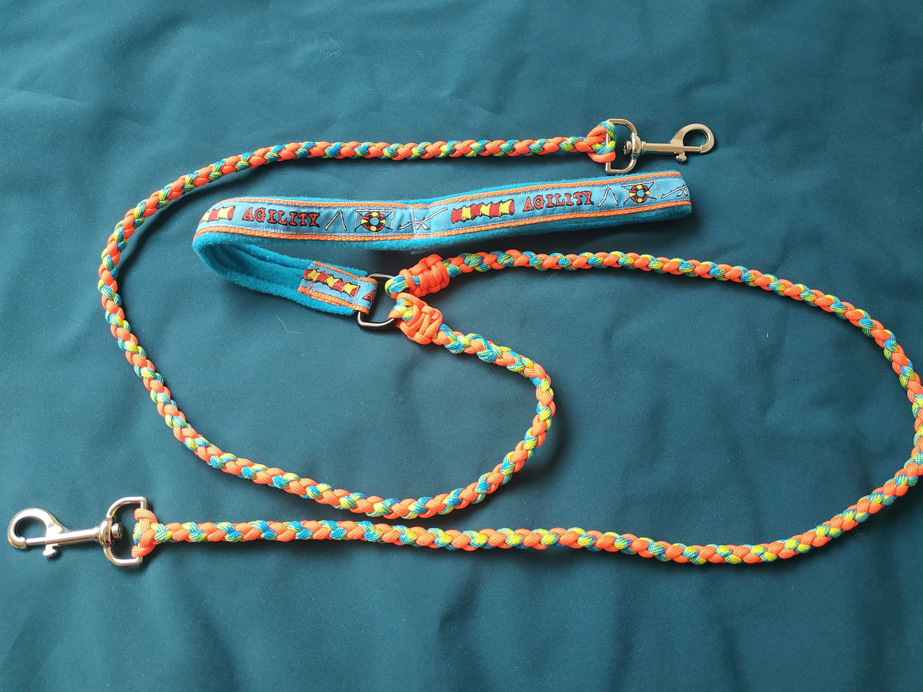 Laisse Double en Paracorde 1M20