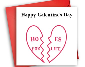 Happy Galentine's Day Card / Card for Best Friend / Valentine's Day