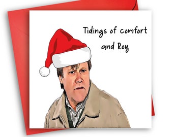 Roy Cropper Christmas Card | Pop Culture Soap Card