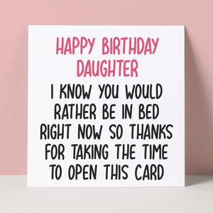 Carte d'anniversaire amusante pour fille | carte d'anniversaire pour adolescent | Anniversaire fille adolescente