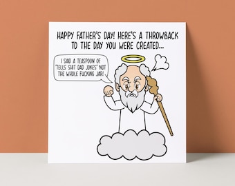 Funny Dad Jokes Father's Day Card
