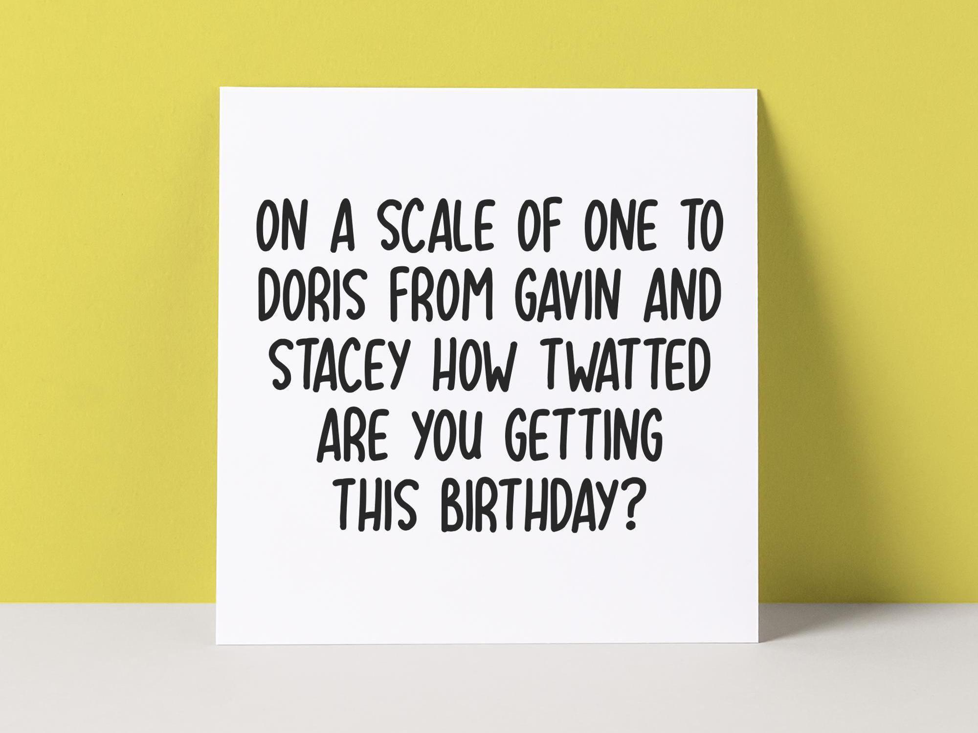 Downloadable Gavin And Stacey Birthday Card, Nessa, I Proper Loves You - View #11