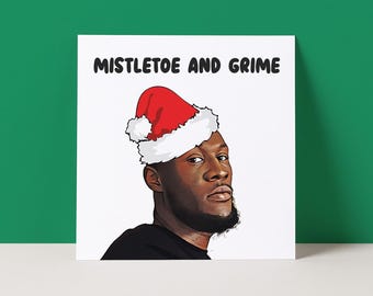 Stormzy Christmas Card: Grime Hip-Hop Holiday Card