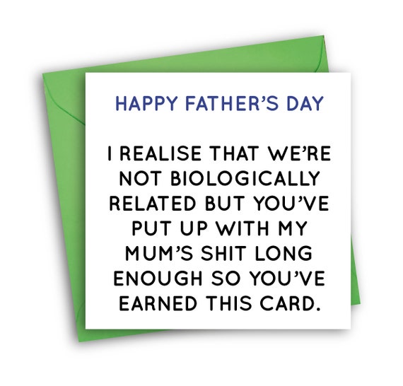step dad cards fathers day