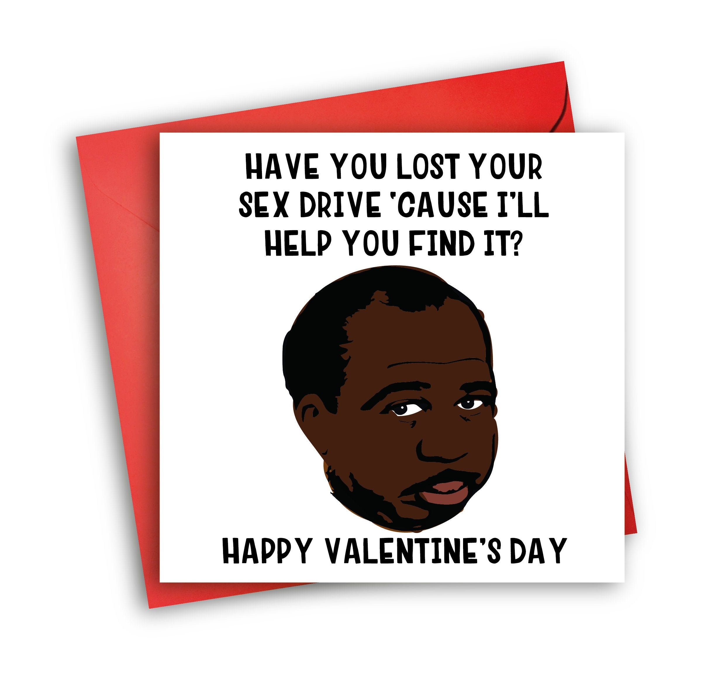 Stanley Hudson Card the Office Valentines Card pic