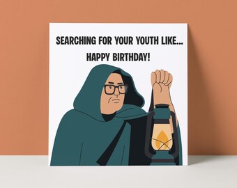 Funny Traitors Birthday Card - Alan Carr Traitors