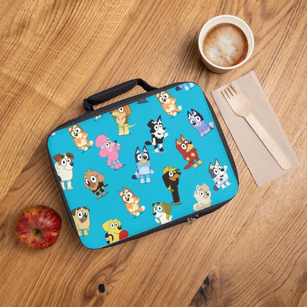 Bluey Kids Lunch Box Etsy Canada