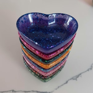 Heart-shaped Resin Ring Dishes