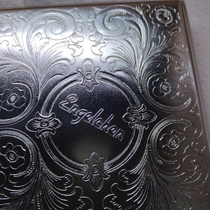 Metal cigarette case with engraving image 8